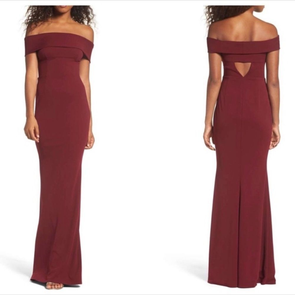 Katie May Legacy Crepe BodyCon Bordeaux